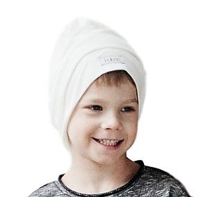 Screw2 Beanie – Milk | Minimalist Breathable Beanie for Mild Weather
