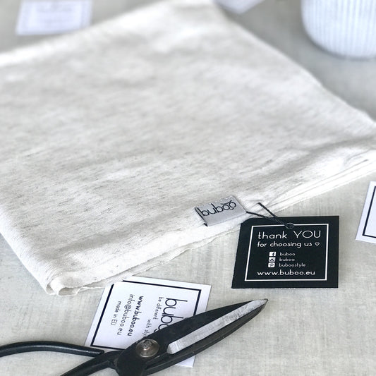 Kids spring summer scarf TRENDY milk foam