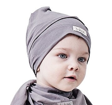 BEANIE SCREW3 Grey stone