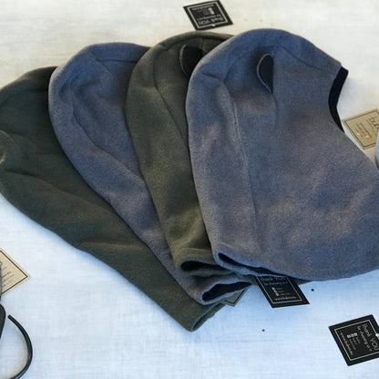 Vaikiška kepurė šalmukas pavasariui / rudeniui / žiemai BUBOO luxury  juodas