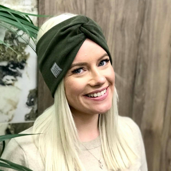 Stylish woman headband for spring autumn or winter