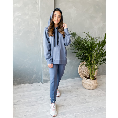 Female grey leisure casual pants PARIS