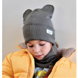 Vaikiška dviguba kepurė BEAR chaki