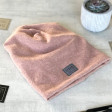 Moteriška dviguba kepurė rudeniui / žiemai / pavasariui BUBOO luxury - rožinė