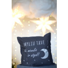 Interjero pagalvė MYLIU TAVE, pilkšva