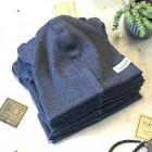 BEAR blueberry one layer beanie