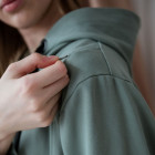 Moteriškas stilingas laisvalaikio džemperis su paslėptais užtrauktukais šonuose BUBOO active