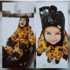 Stilingas patogus HELMET rudeninis žieminis moheros vilnos vaikiškas šalmukas su bumbulu Juodas