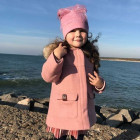 Ypatingai stilinga kepurė su tinkleliu FASHIONISTA rožinė