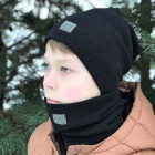 Vaikiška kepurė rudeniui žiemai pavasariui BUBOO luxury