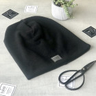 Paauglio 7-18m (BUBOO luxury) kepurės ir movos KOMPLEKTAS dėžutėje juodas