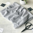 Slouchy Knit men beanie and snood set in the box for fall, winter, spring - Light Grey