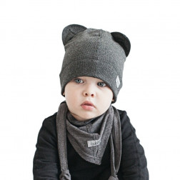 Vaikiška dviguba kepurė BEAR kelmas